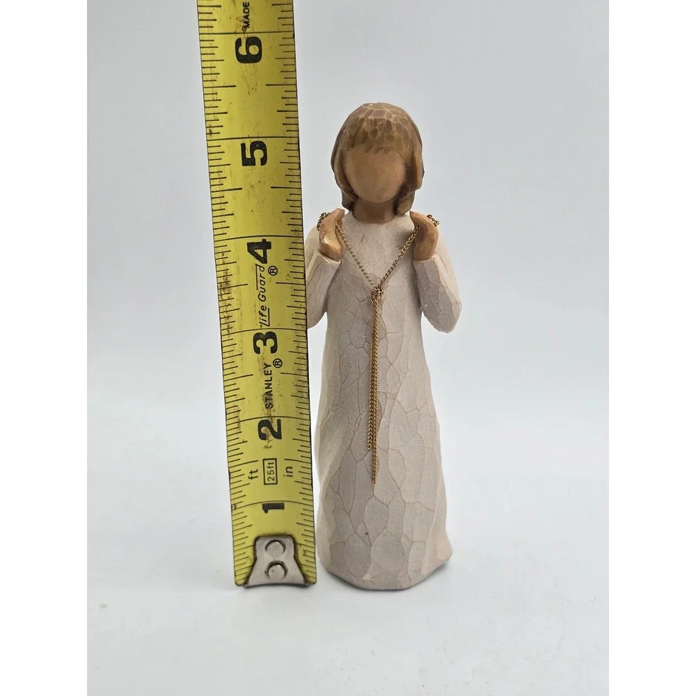Willow Tree Truly Golden Figurine Susan Lordi Demdaco 2008 No Box Repaired Hand